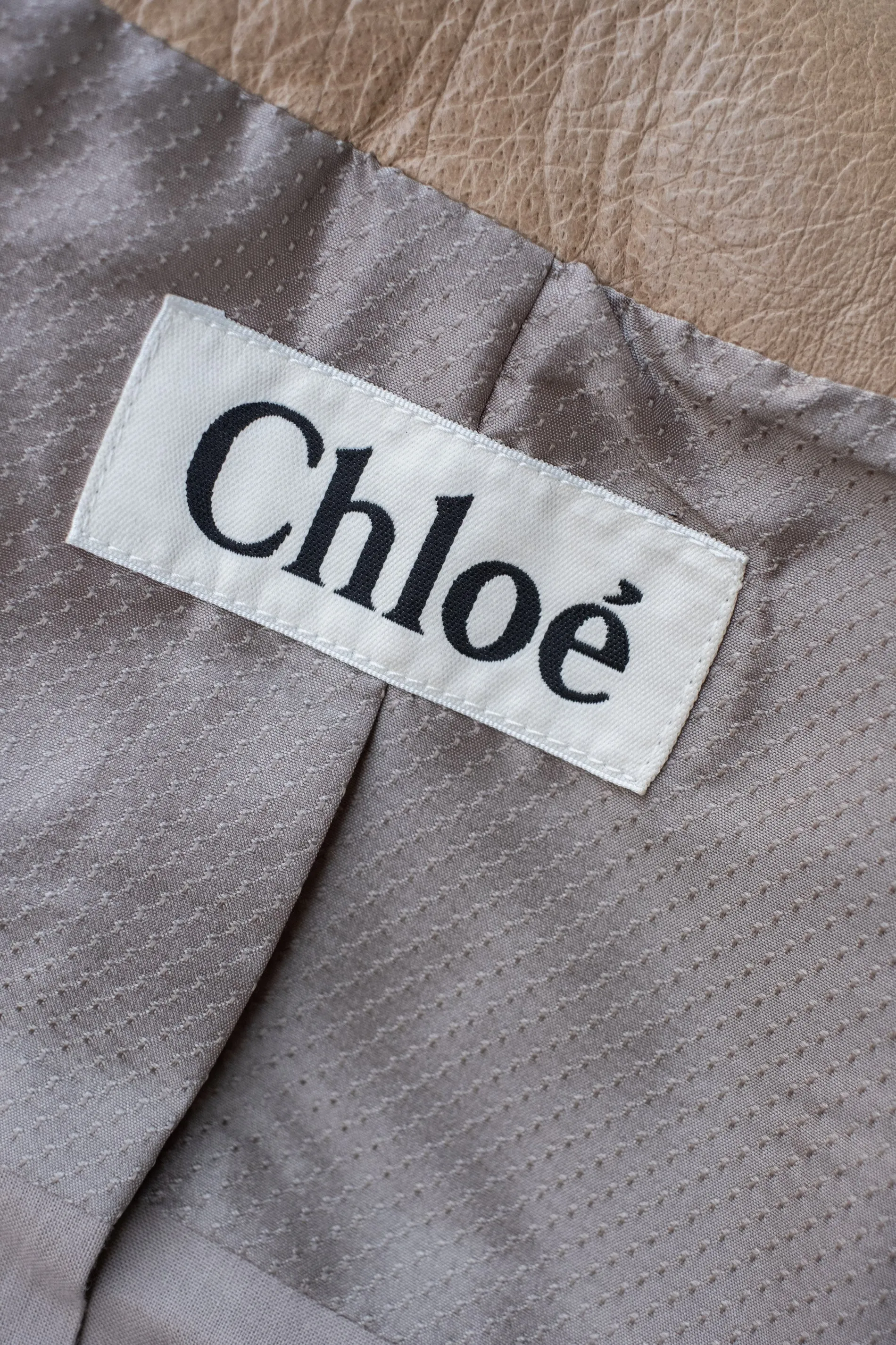 Vintage Chloe Leather Jacket