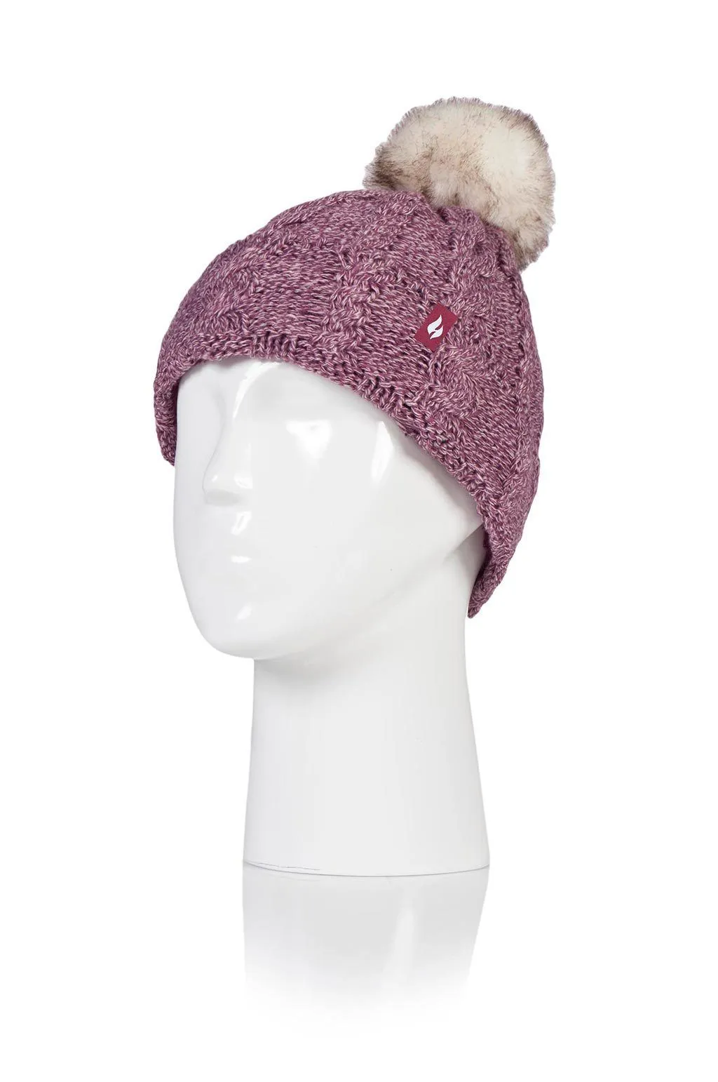 Women's Roll Up Pom-Pom Hat